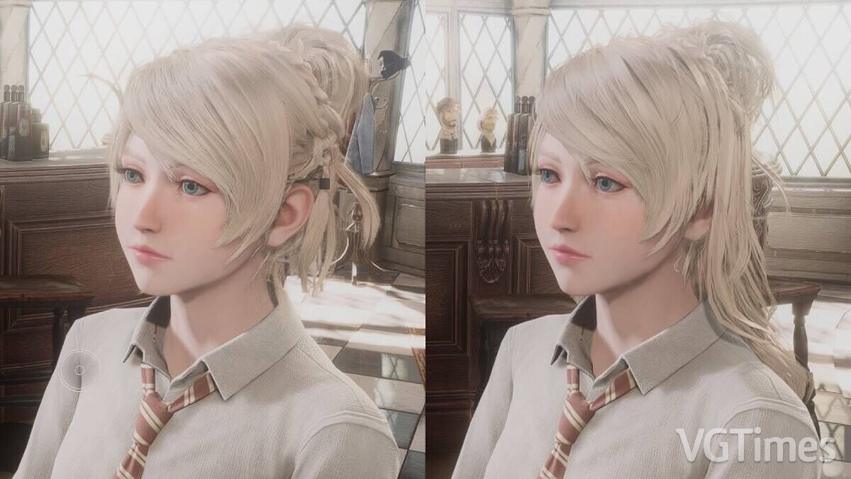 Hogwarts Legacy — Lunafreya hairstyle