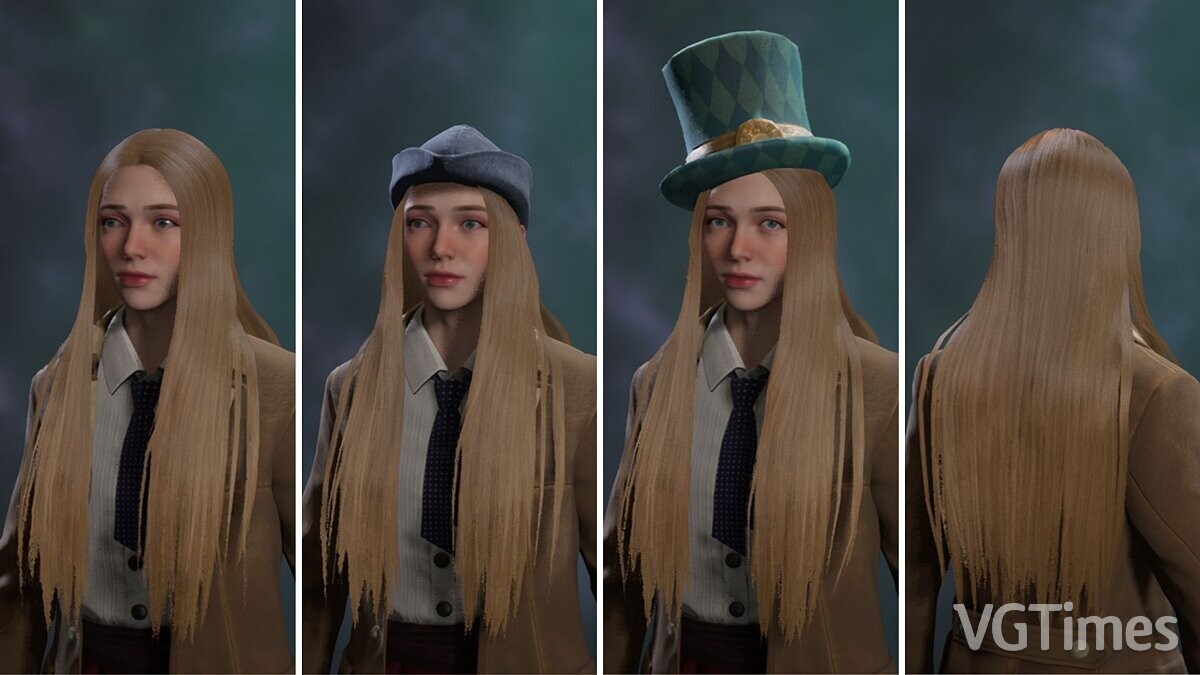 Hogwarts Legacy — Simple long hair