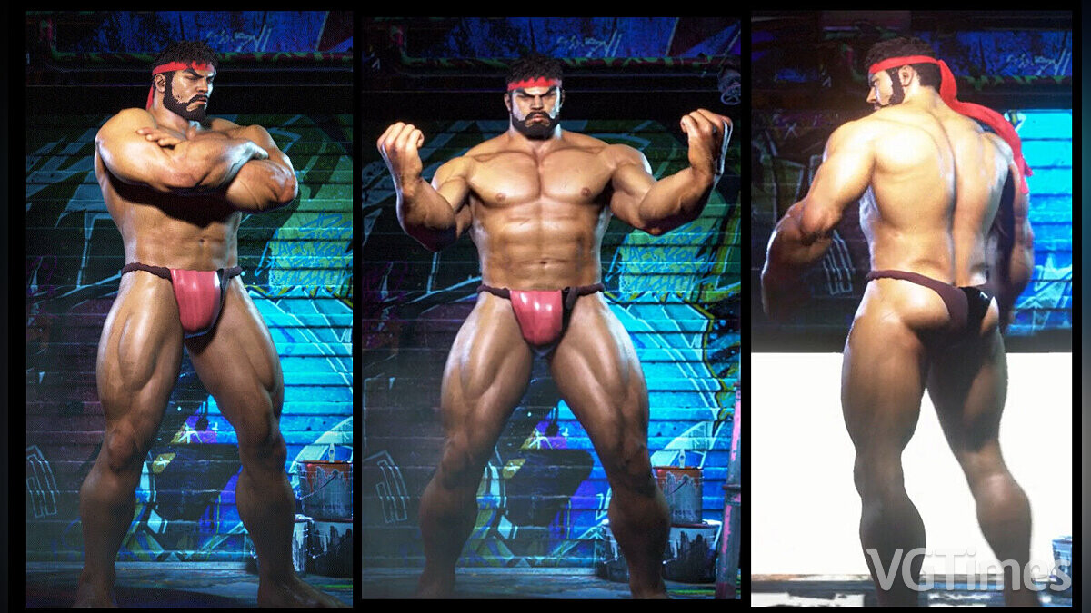 Street Fighter 6 — Ryu in lingerie