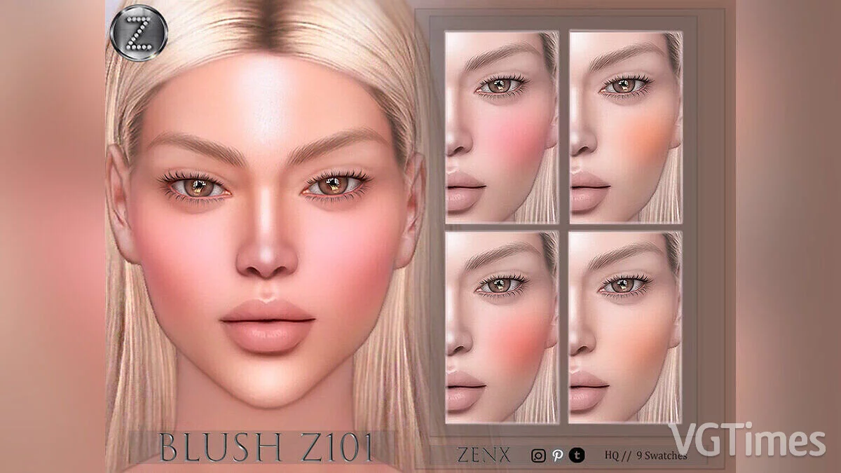 The Sims 4 — Blush Z101