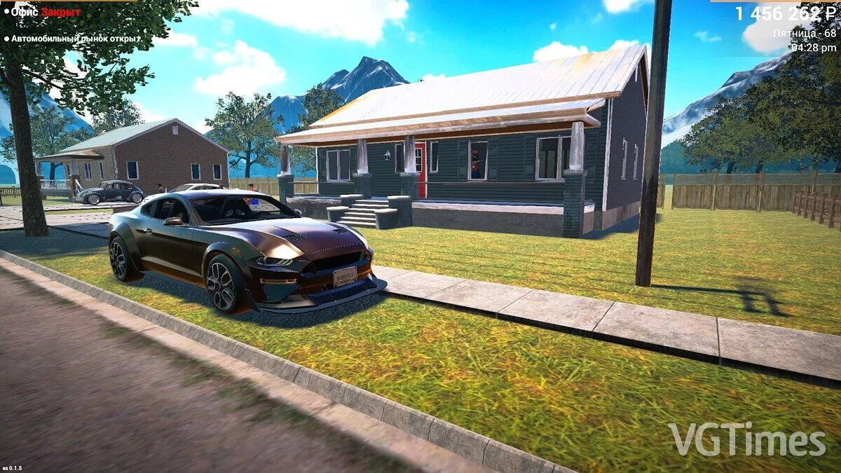 Car For Sale Simulator 2023 — Ahorro: día 68, todo mejorado, 1.500.000 de dinero, propiedad de Mustang