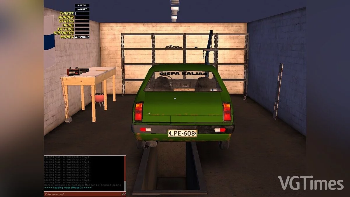 My Summer Car — Guardar en modo difícil