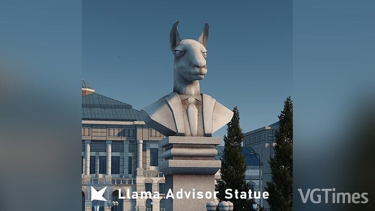 Cities: Skylines — Llama statue from the game Simcity 4