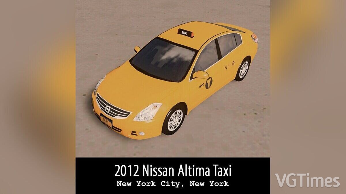 Cities: Skylines — Taxi Nissan Altima 2012