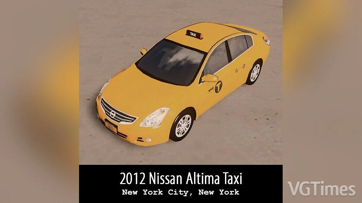 Cities: Skylines — Taxi Nissan Altima 2012