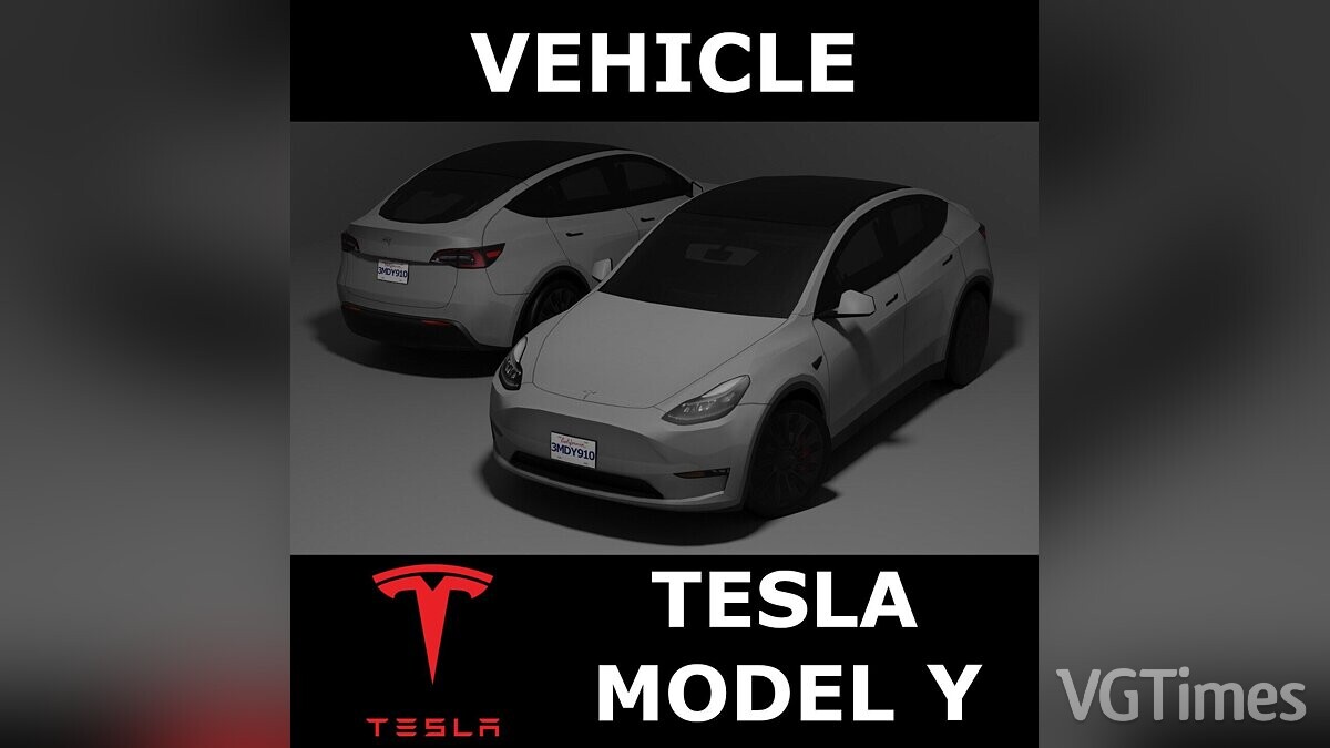 Cities: Skylines — Tesla Model Y