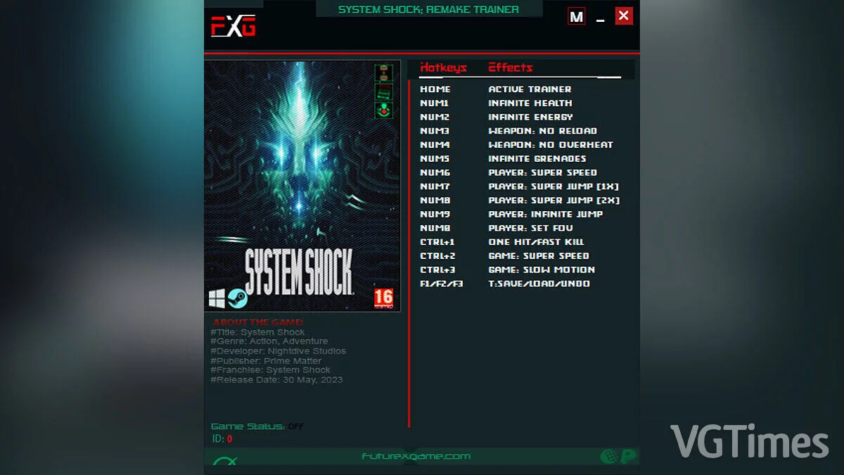 System Shock Remake — Entrenador (+14) [1.0.16944]