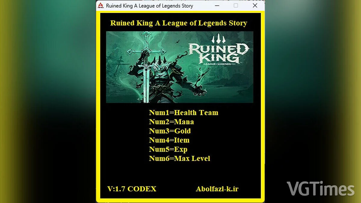 Ruined King: A League of Legends Story — Trener (+6) [1,7]