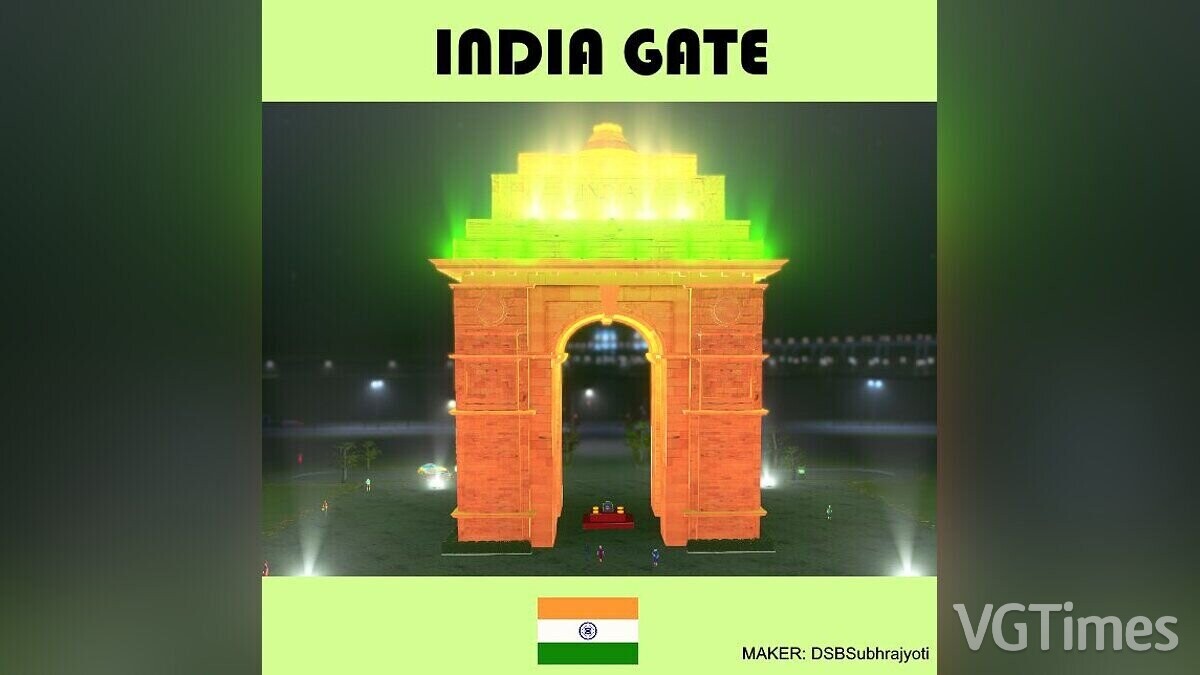 Cities: Skylines — India Gate