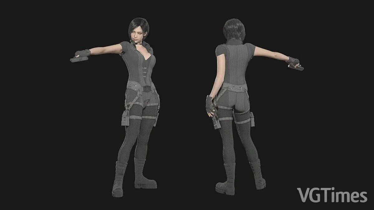 Resident Evil 4 Remake (2023) — Ada in combat suit