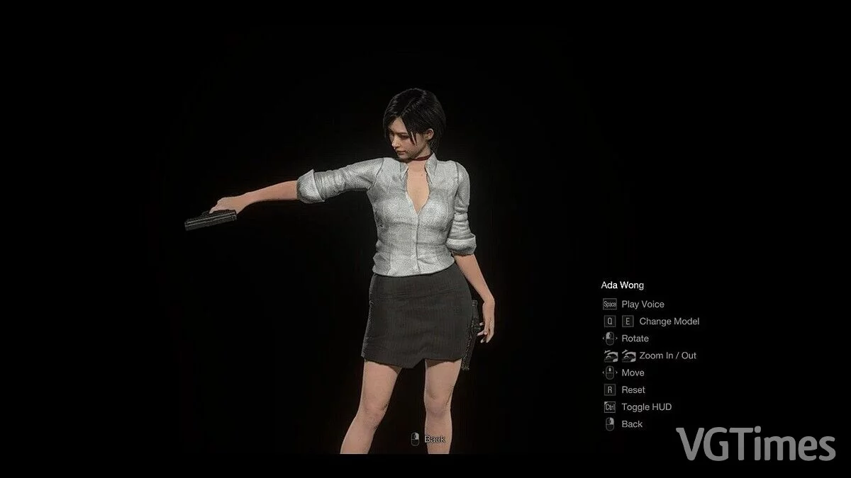 Resident Evil 4 Remake (2023) — Ада в одежде из игры RE Revelations 2