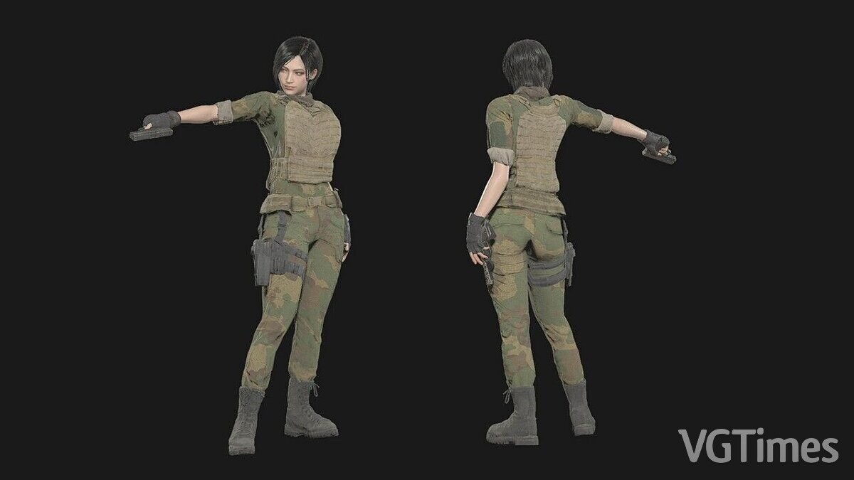 Resident Evil 4 Remake (2023) — Ada in military uniform