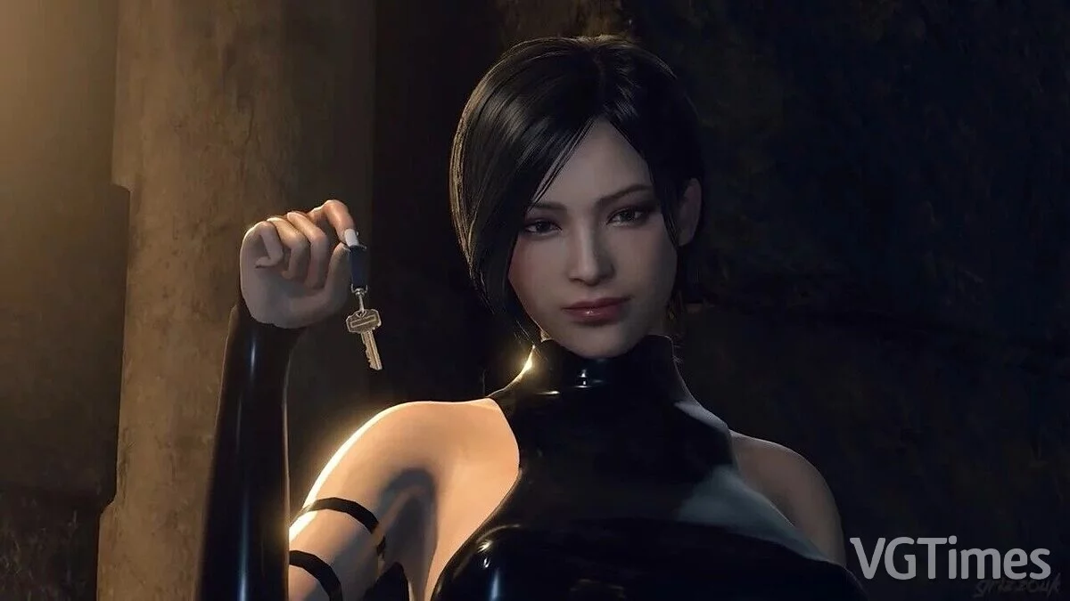 Resident Evil 4 Remake (2023) — Ada Wong vestida de Psylocke