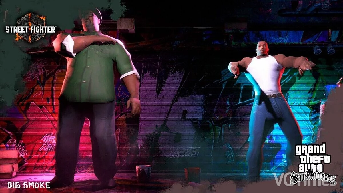 Street Fighter 6 — Біг Смоук з гри GTA San Andreas