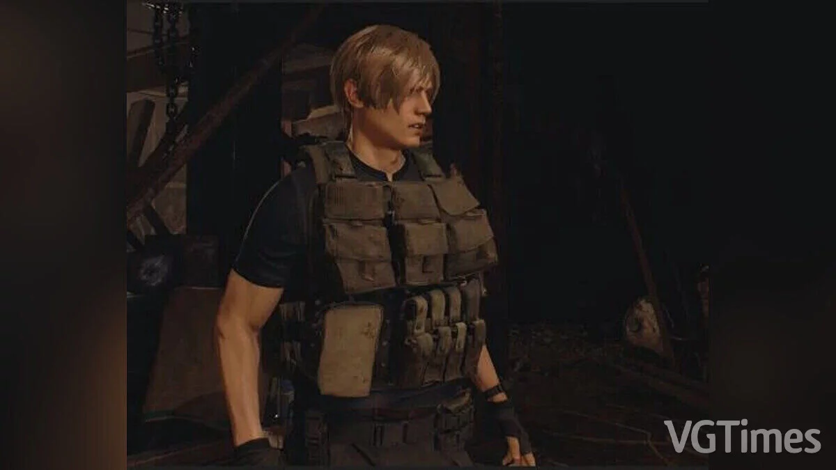 Resident Evil 4 Remake (2023) — Carlos' bulletproof vest for Leon