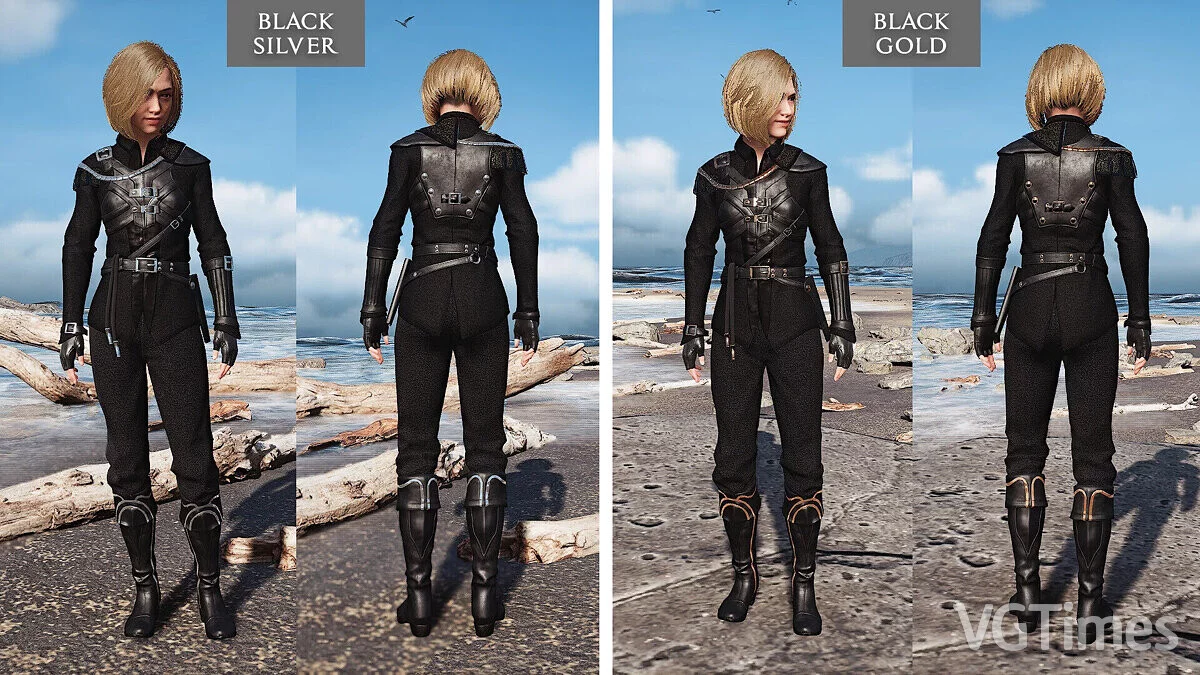 Hogwarts Legacy — Черно-белая легендарная броня