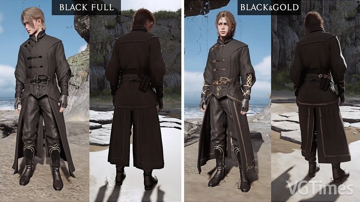 Hogwarts Legacy — Highland Explorer's Black Cloak