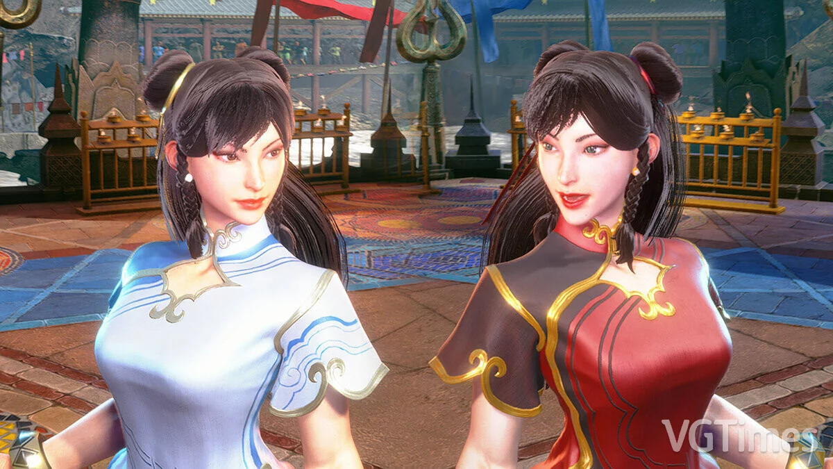 Street Fighter 6 — El pelo largo de Chun Li.