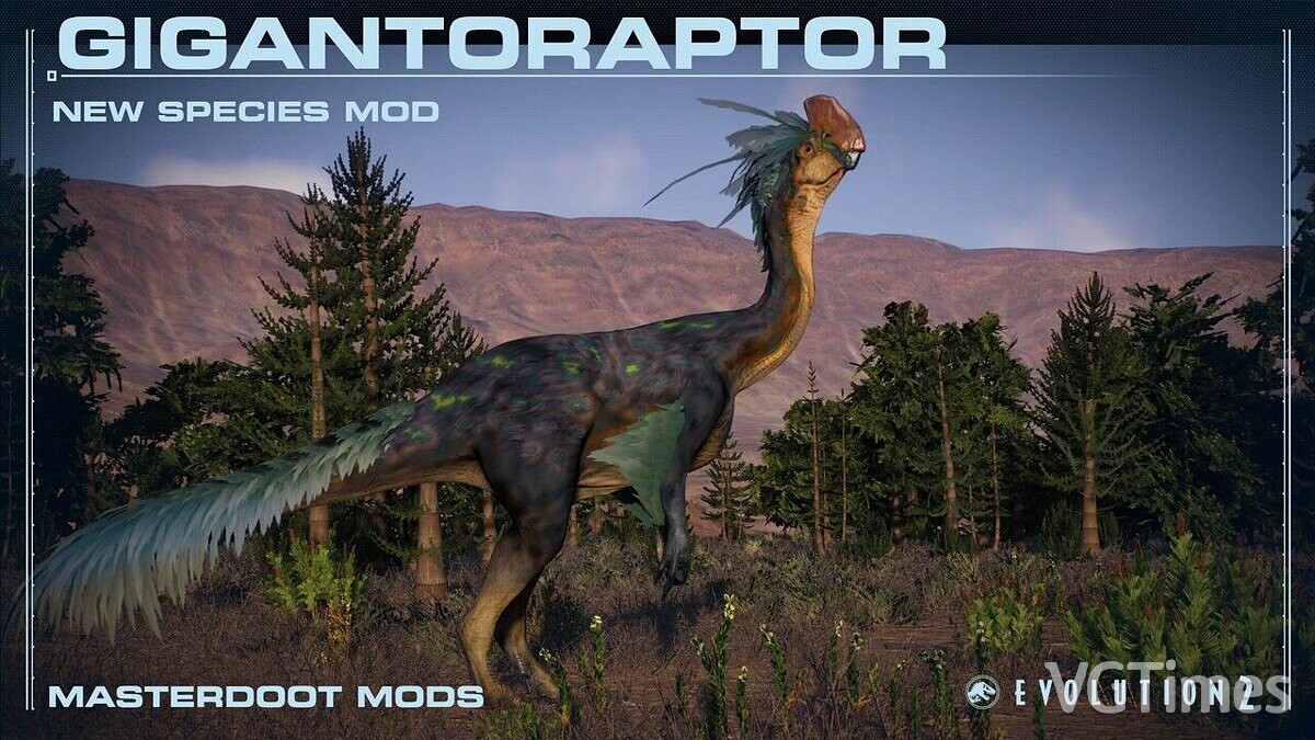 Jurassic World Evolution 2 — Gigantoraptor - a new species