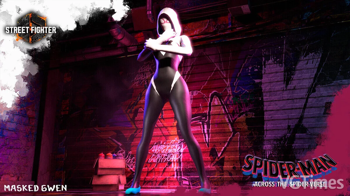 Street Fighter 6 — Гвен-павук у масці