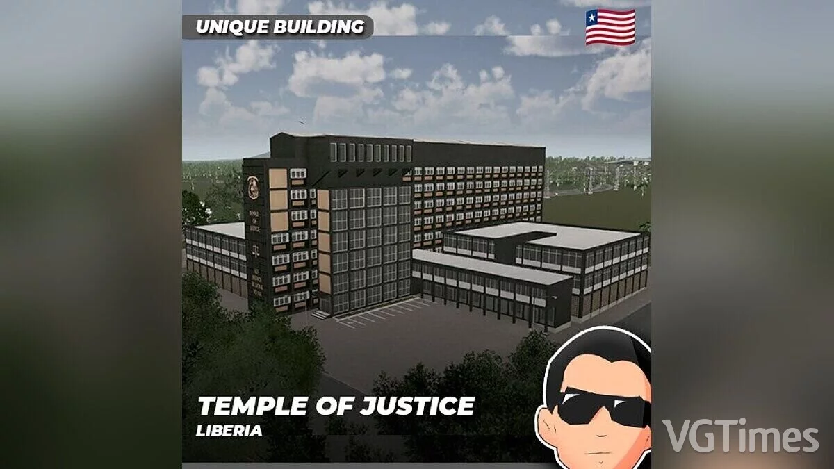 Cities: Skylines — Temple of Justice