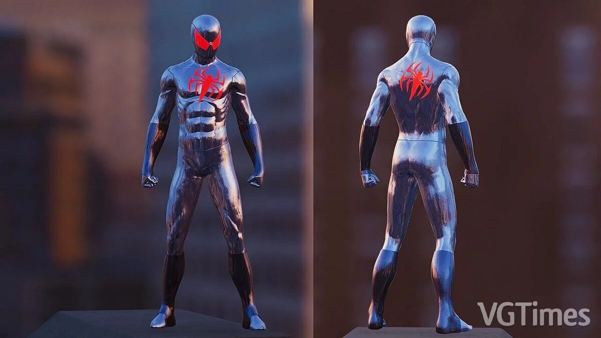 Marvel&#039;s Spider-Man Remastered — Cyber ​​Scarlet Suit