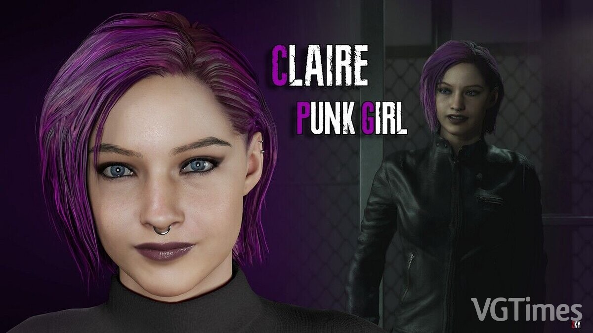 Resident Evil 2 — Claire punk