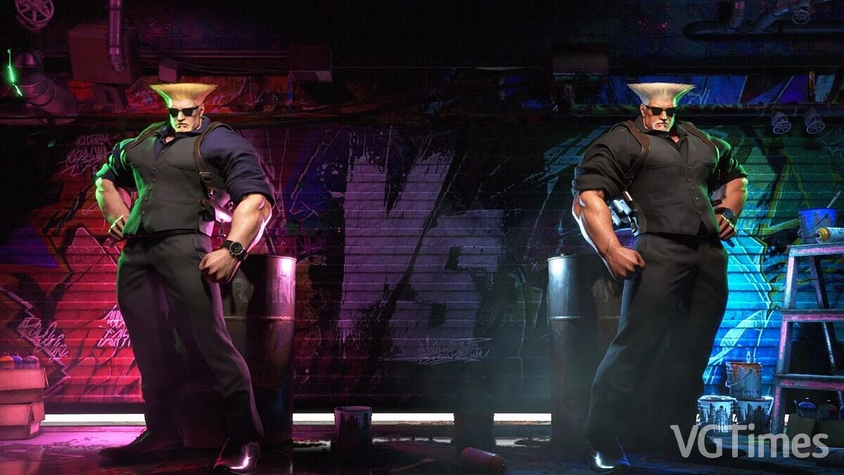 Street Fighter 6 — Disfraz de Albert Wesker para Guile