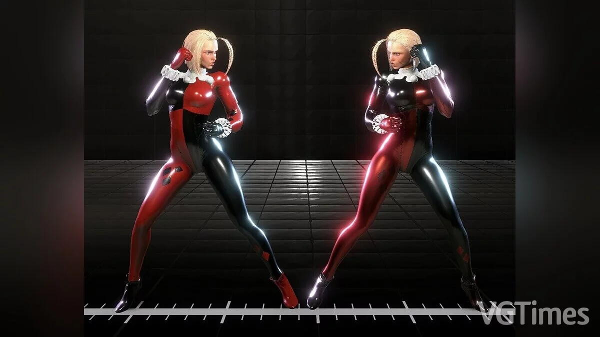 Street Fighter 6 — Disfraz de Harley Quinn para Cammy