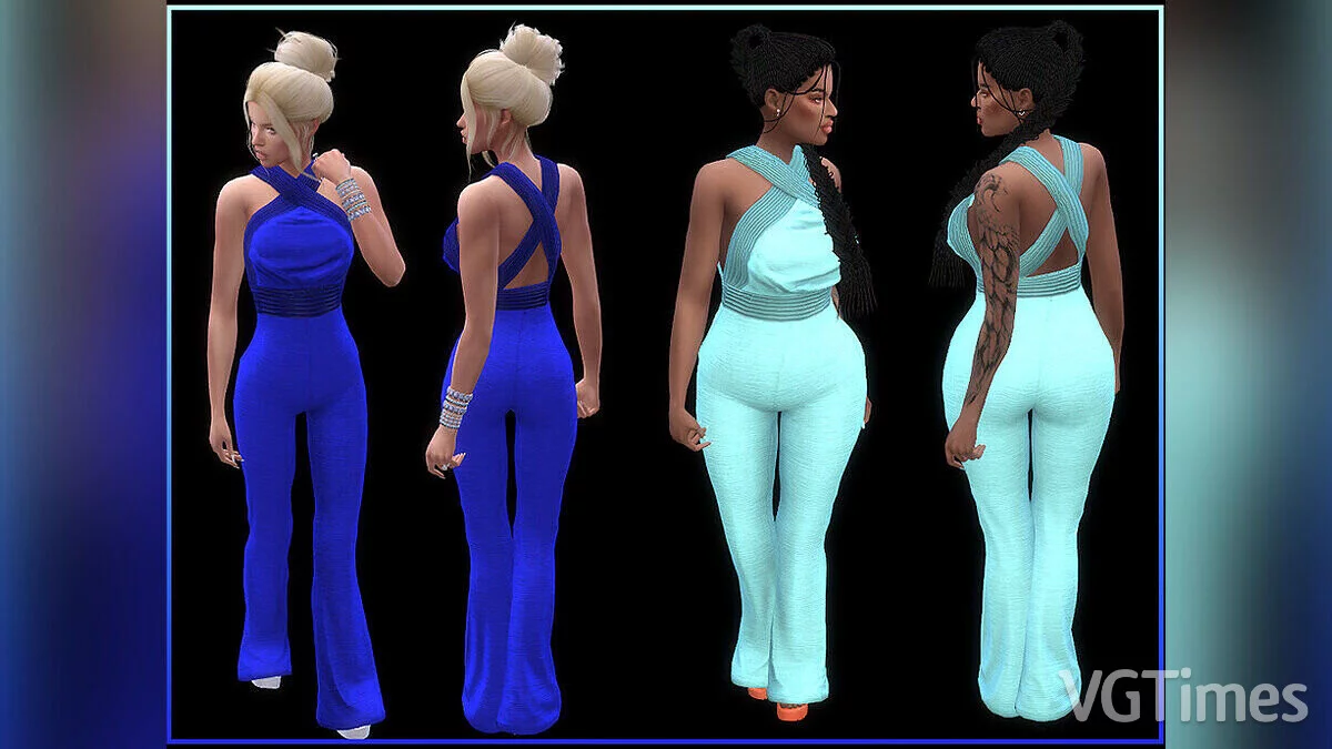 The Sims 4 — Cross Wrap Suit