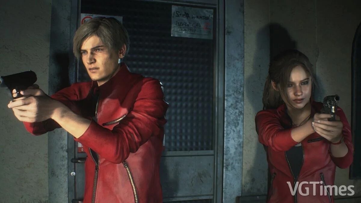 Resident Evil 2 — Леон в куртке Клэр