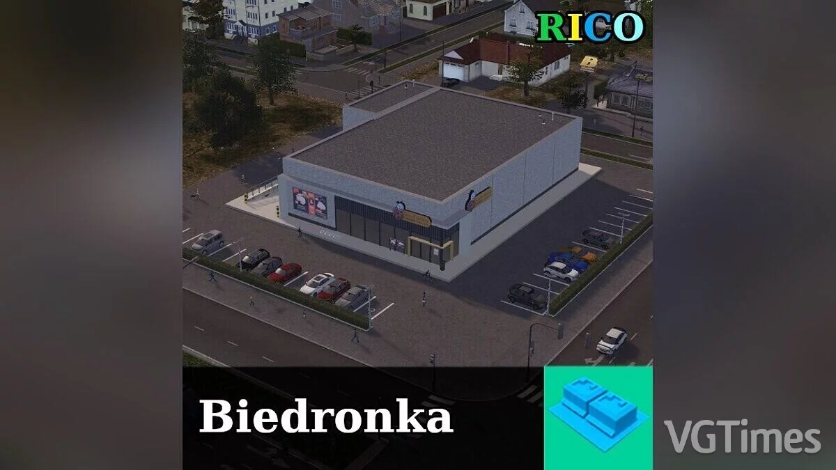 Cities: Skylines — Biedronka store