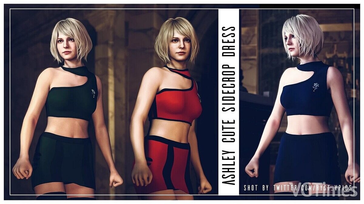 Resident Evil 4 Remake (2023) — Cute cropped dress for Ashley