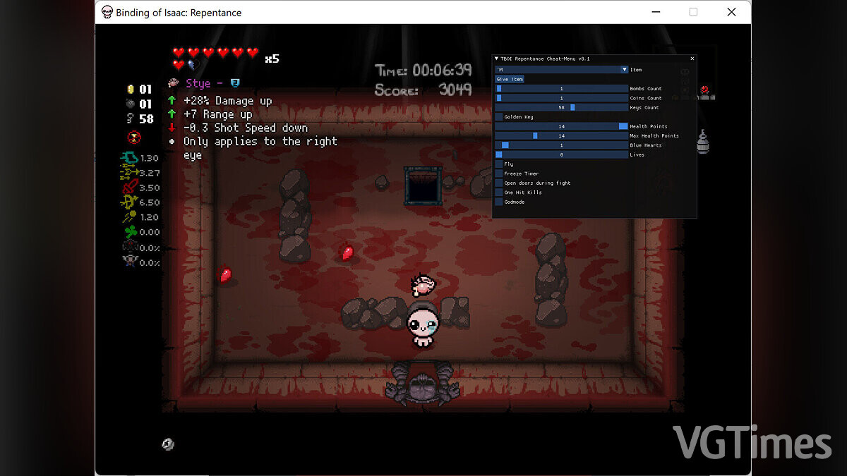 The Binding of Isaac: Repentance — Mod-menu [UPD: 11.05.2023]