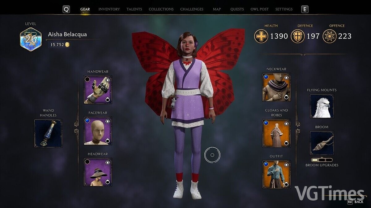 Hogwarts Legacy — Fairy outfit