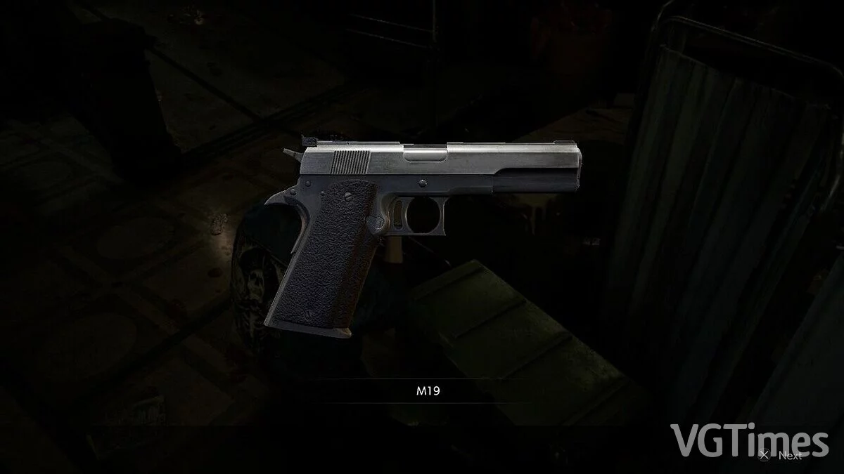 Resident Evil 2 — Killer7 pistol from the game RE4 Remake