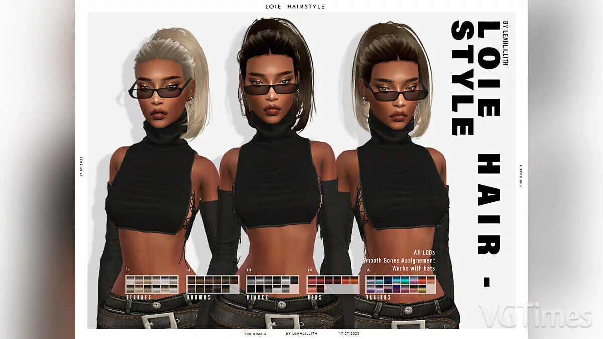 The Sims 4 — Hairstyle Loi