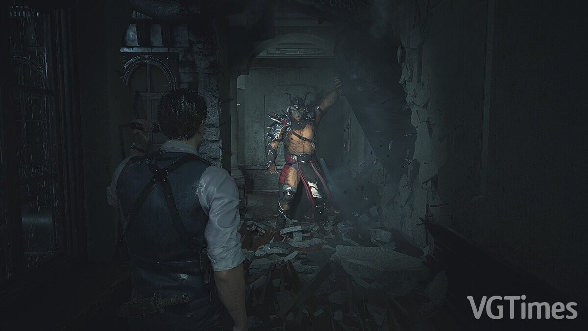 Resident Evil 2 — Shao Kahn from the game Mortal Kombat (not RT)