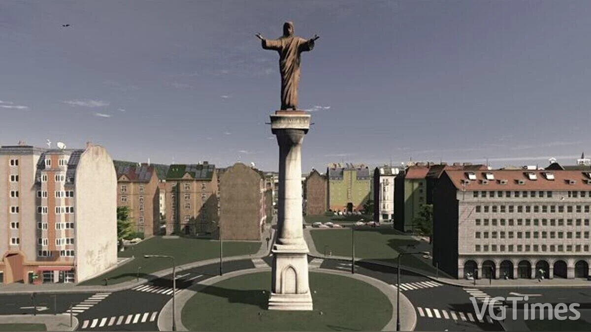 Cities: Skylines — Jesus statue