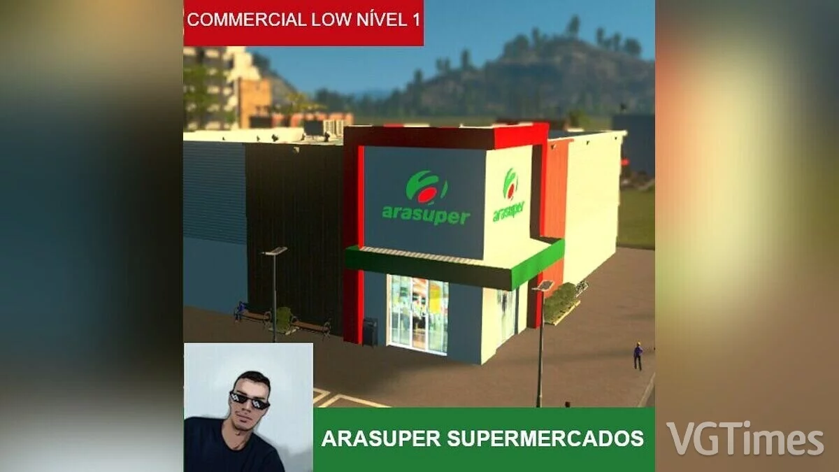 Cities: Skylines — Supermarket