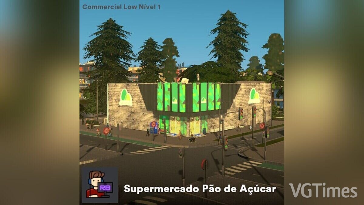 Cities: Skylines — Supermarket "Sugar Loaf"