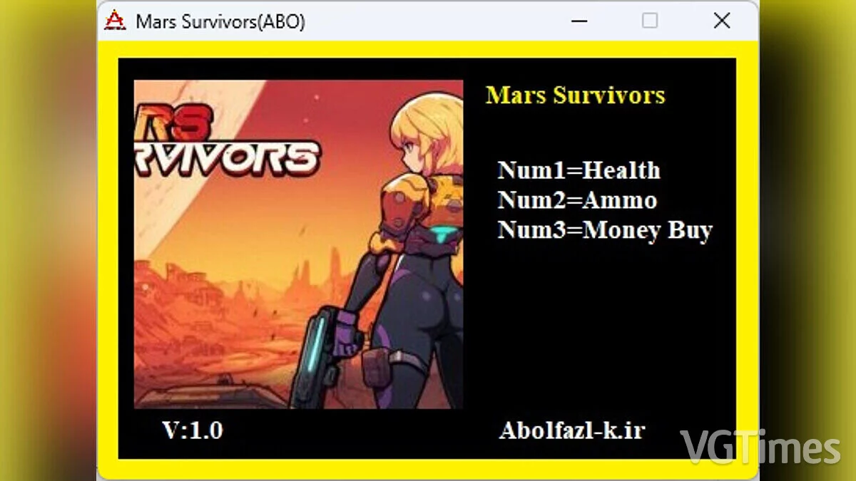 Mars Survivors — Trainer (+3) [1.0]