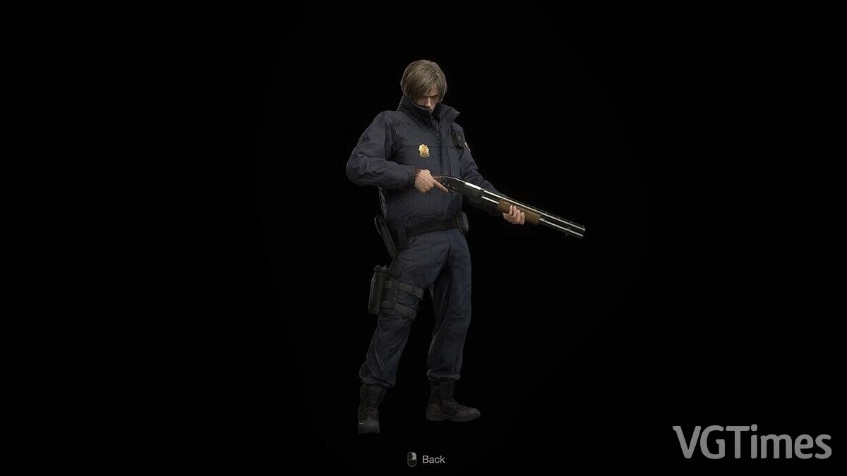 Resident Evil 4 Remake (2023) — Police uniform for Leon