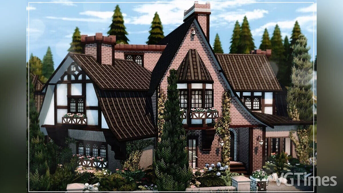 The Sims 4 — Windenburg Tudor villa