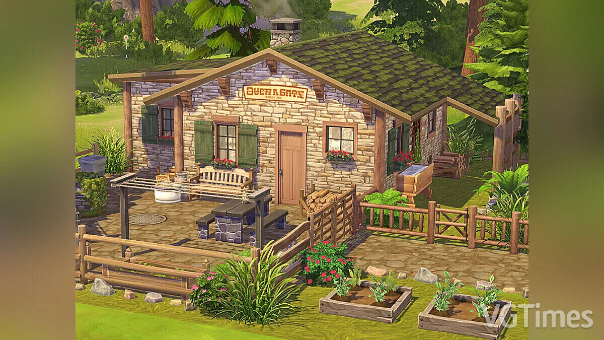 The Sims 4 — Refugio de montaña alpino