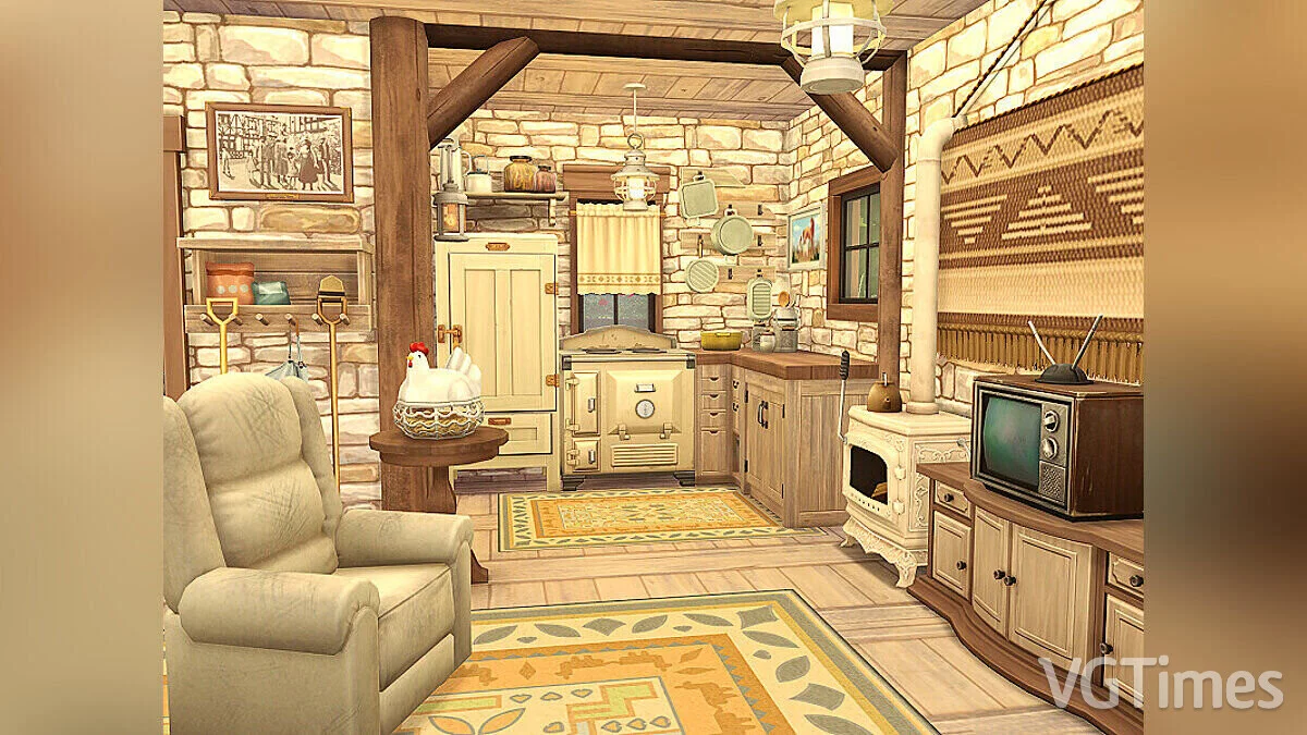 The Sims 4 — Альпийская горная хижина