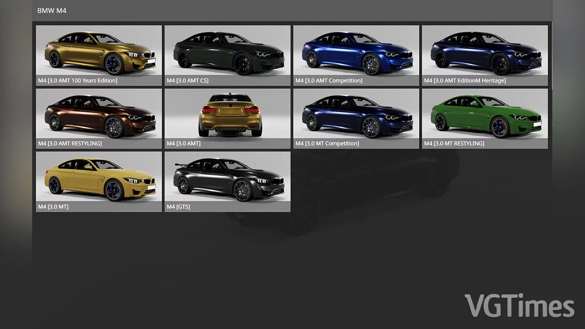 BeamNG.drive — BMW M4 F82