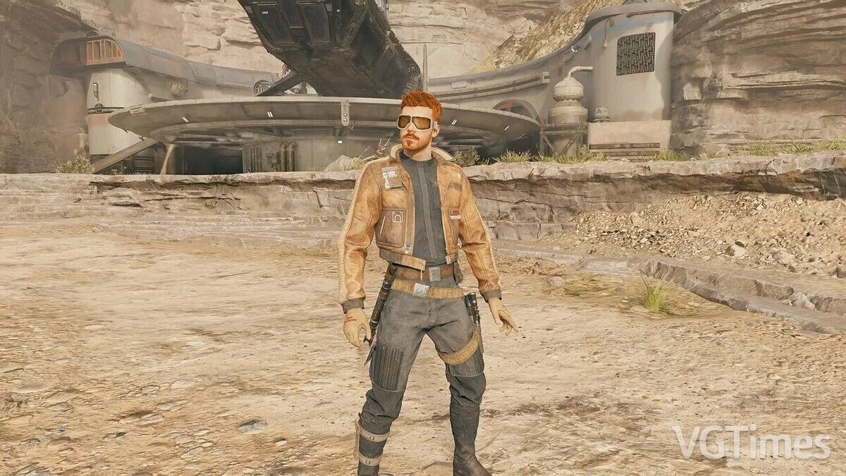 Star Wars Jedi: Survivor — Bomber and glasses