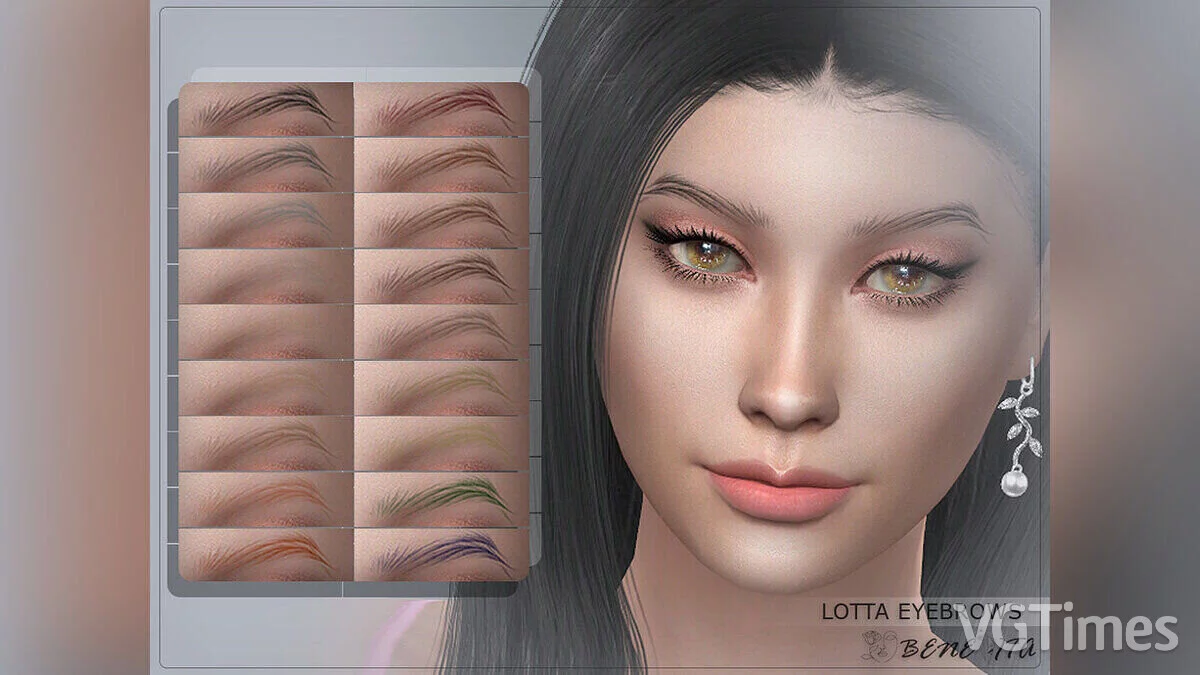 The Sims 4 — Lotte's eyebrows