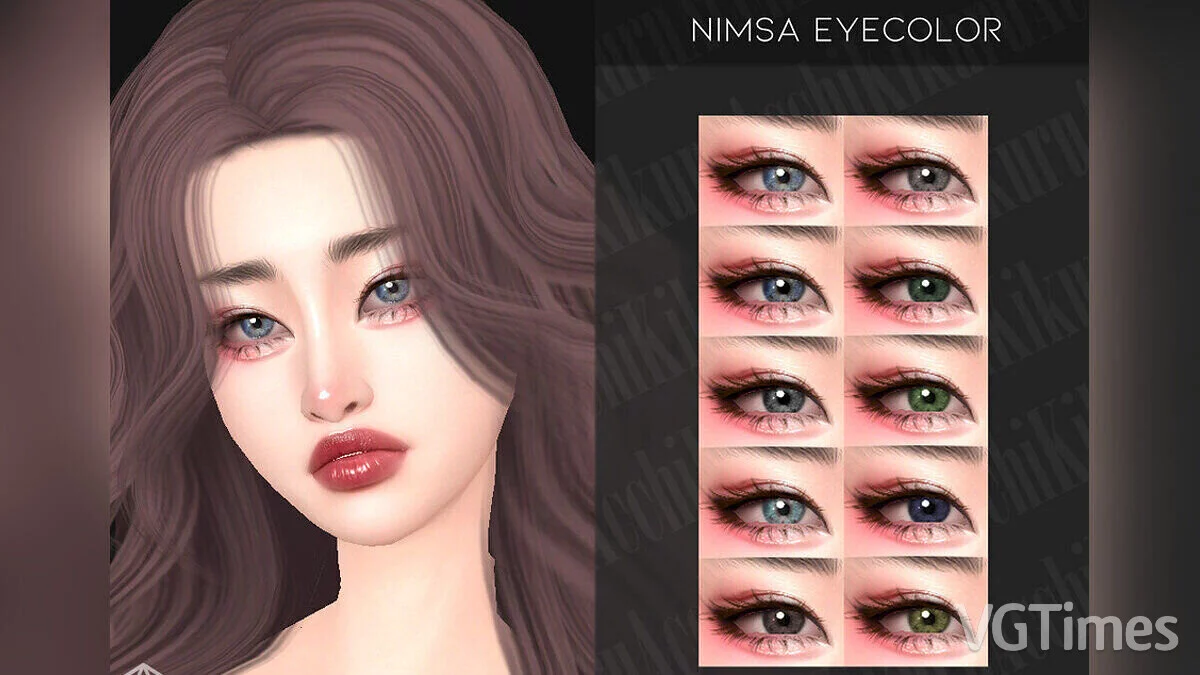 The Sims 4 — Nimsa eye colors